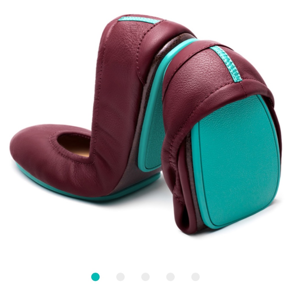 Tieks Burgundy Flats size 7 perfect for Valentine’s Day!!!